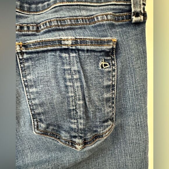 Rag & Bone The Dash Mid Rise Skinny Jeans in Preston Size 28 - Picture 7 of 10
